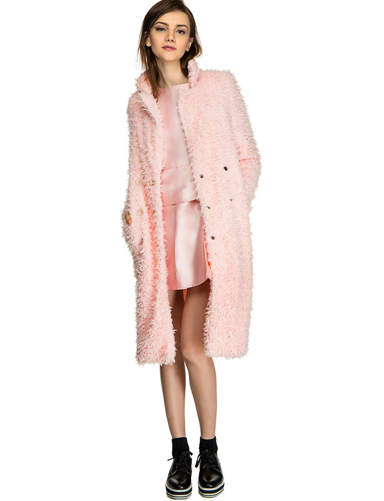 Pixie market Pastel Pink Long Cardigan in Pink Lyst