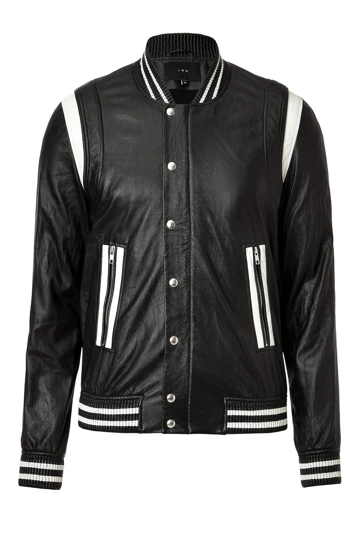 Iro Black And White Leather Jacket Modern Fashion Photo Blog Iro Black And White Leather Jacket