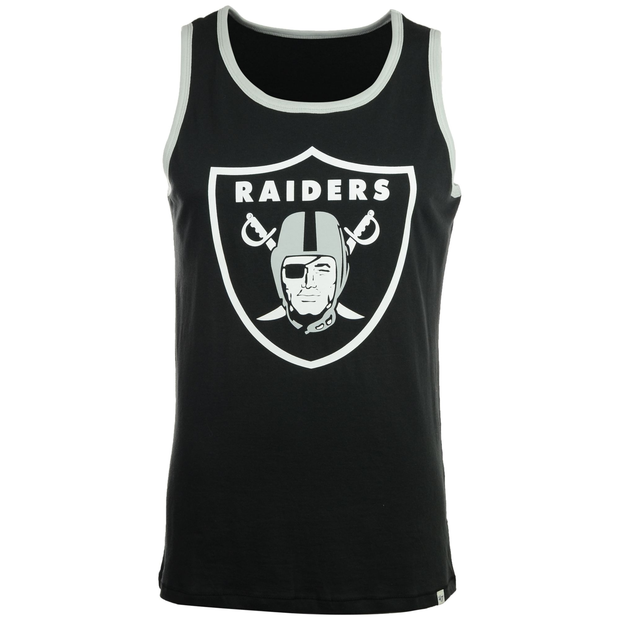 47 Brand Men'S Oakland Raiders Till-Dawn Tank in Black | Lyst