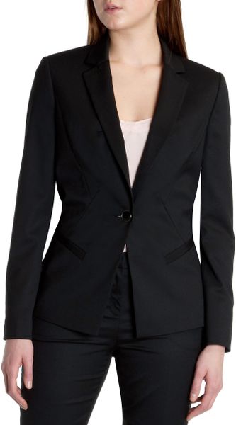 Ted Baker Timeless Suit Jacket in Black | Lyst