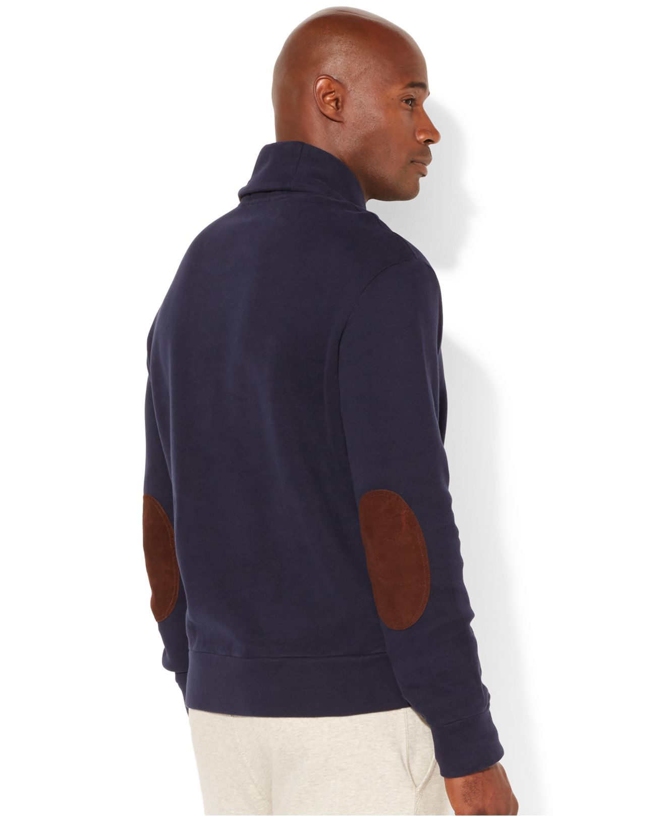 Cashmere Sweater Men Turn down Collar Long Sleeve Shirt