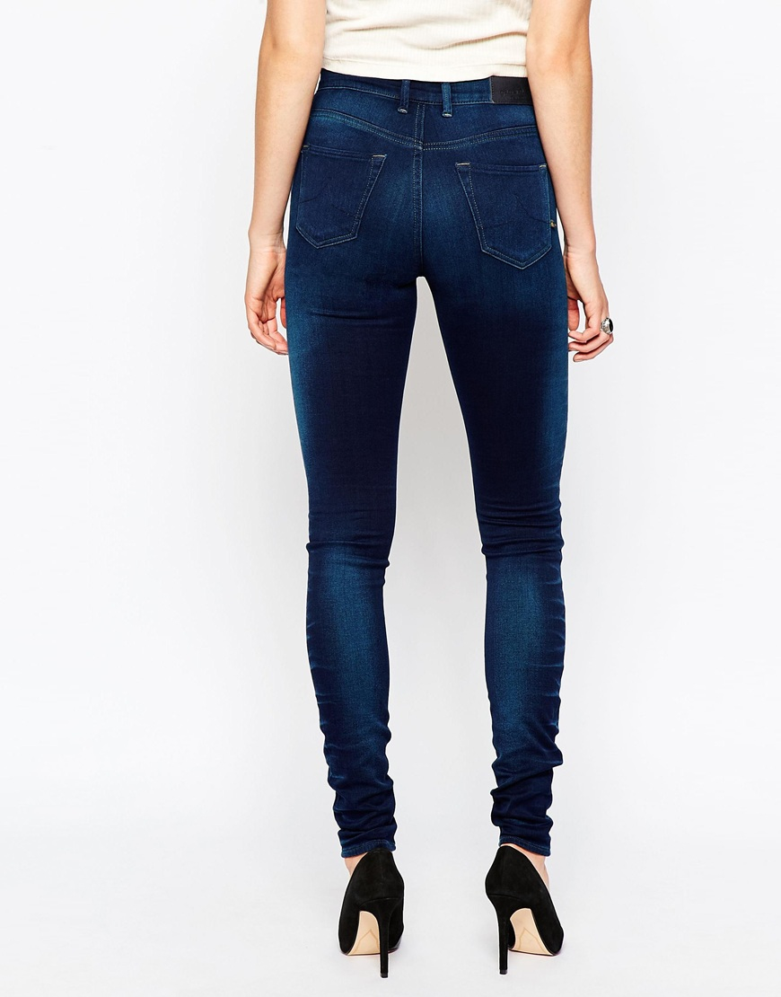 Lyst Gsus Sindustries The Cherry Skinny Jeans In Blue
