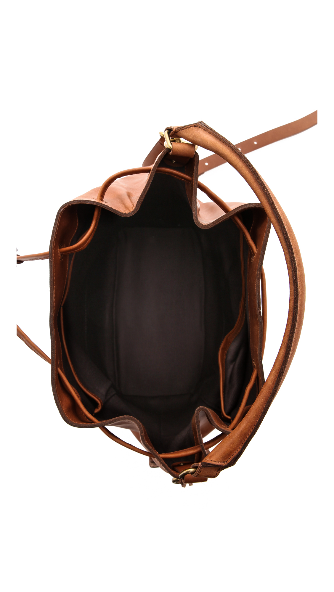 Lyst - Madewell Bucket Bag in Brown