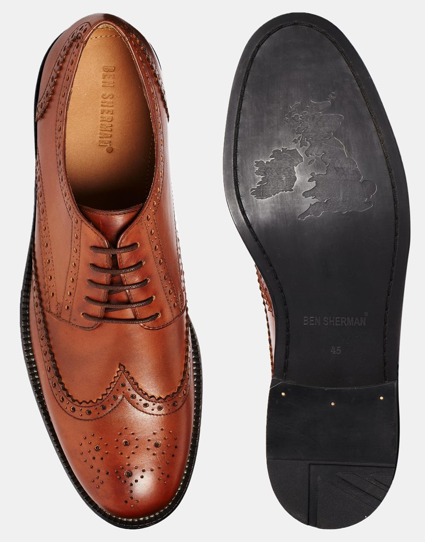 ben sherman brown brogues
