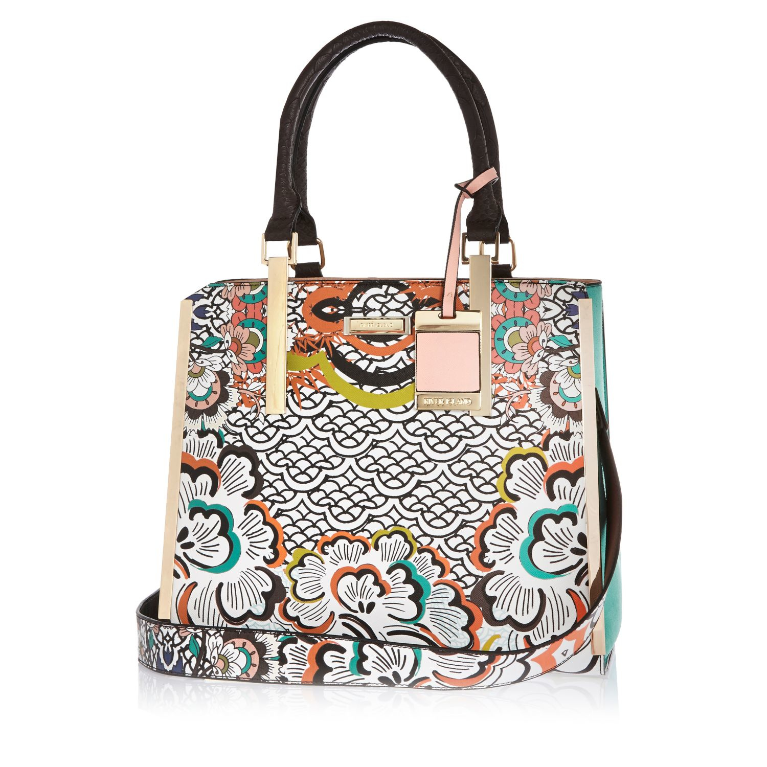 Fl Print Leather Handbags Handbag Galleries Fl Print Leather Handbags Handbag Galleries