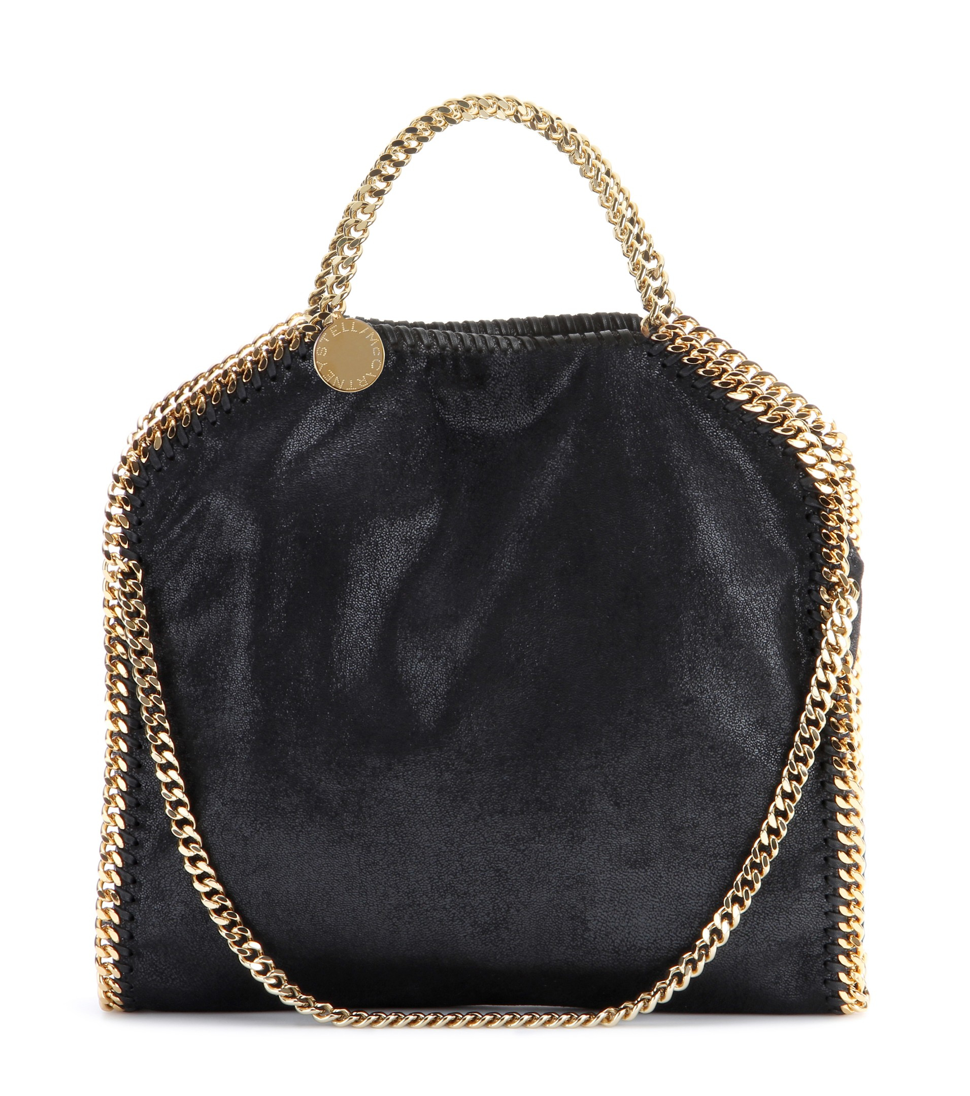 Stella McCartney Falabella Small Shoulder Bag in Black - Lyst