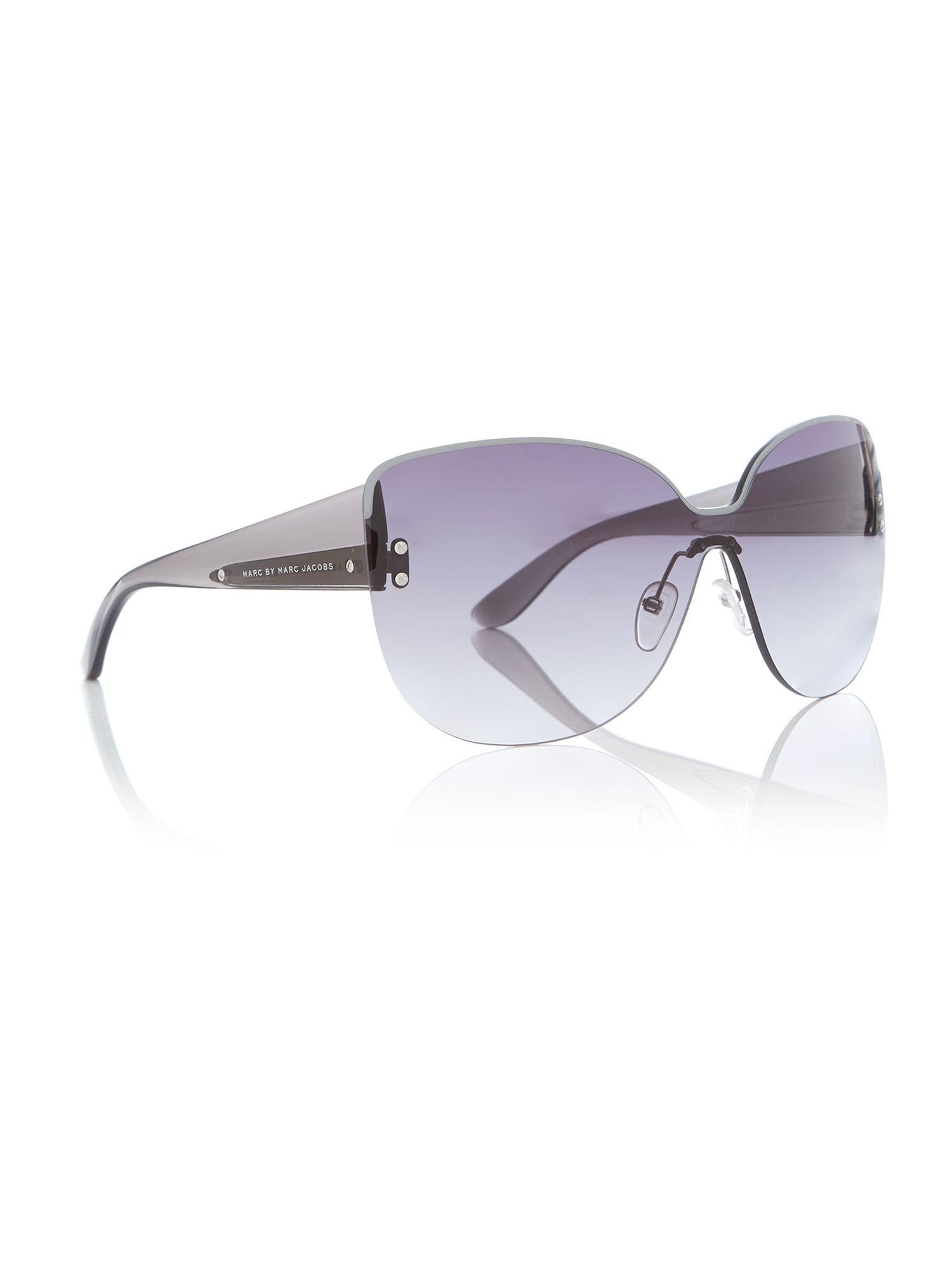 Marc By Marc Jacobs Womens Grey Gradient Square Sunglasses In Gray Grey Lyst 3114