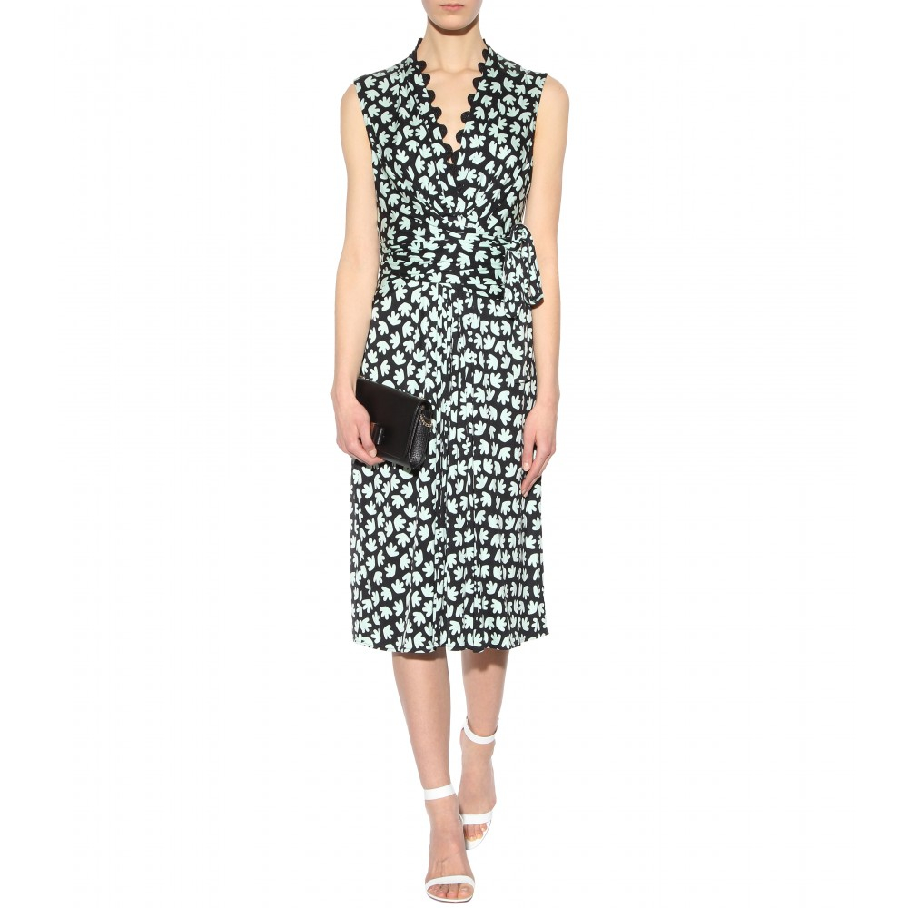 issa lolly printed dress in black lyst issa lolly printed dress in black lyst