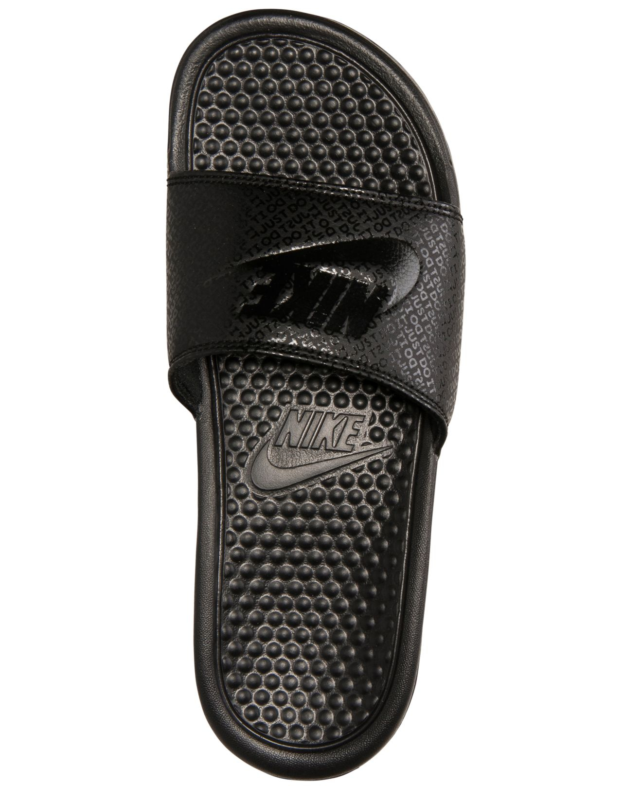 finish line mens nike slides