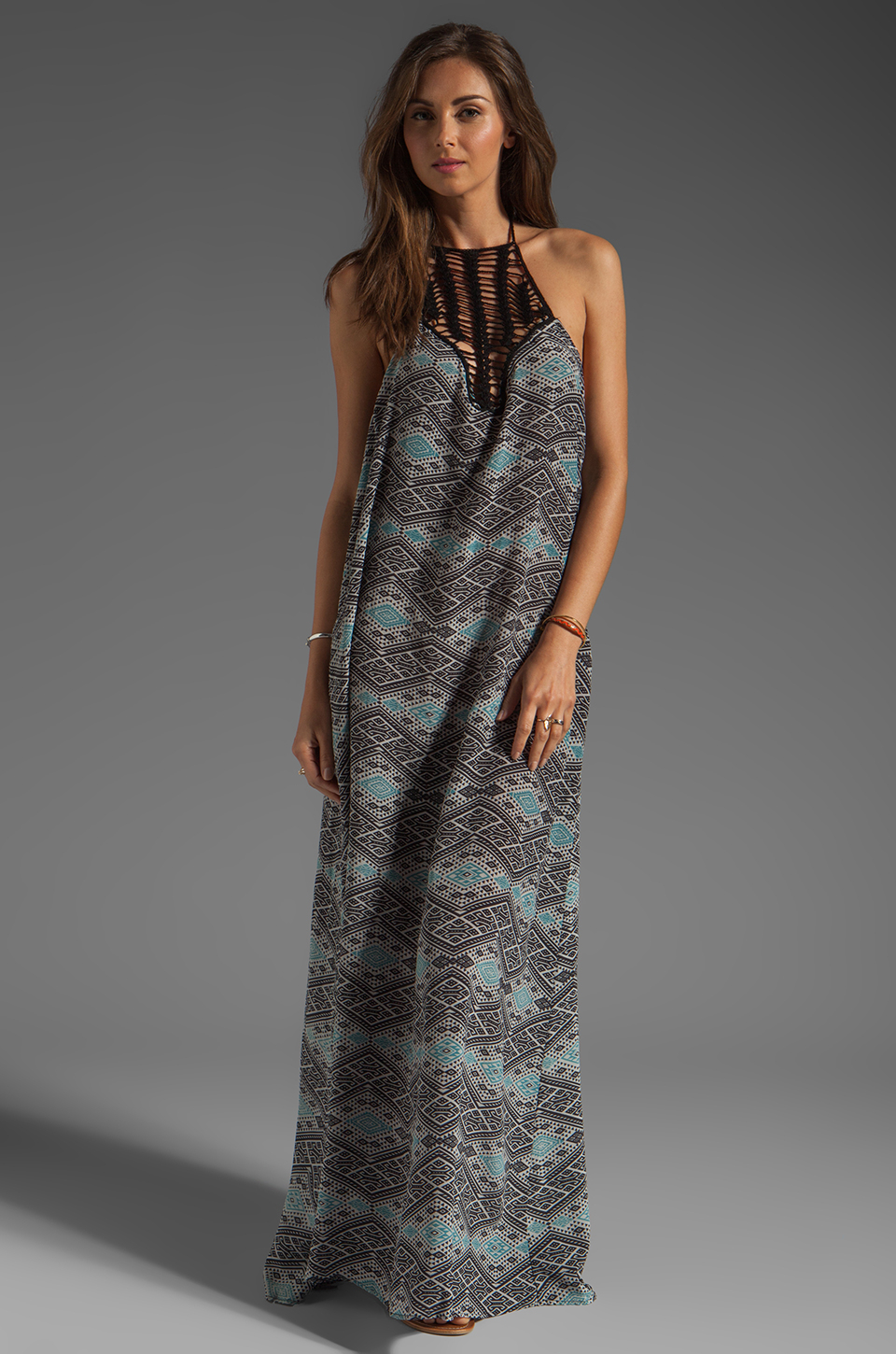 maxi swim dress