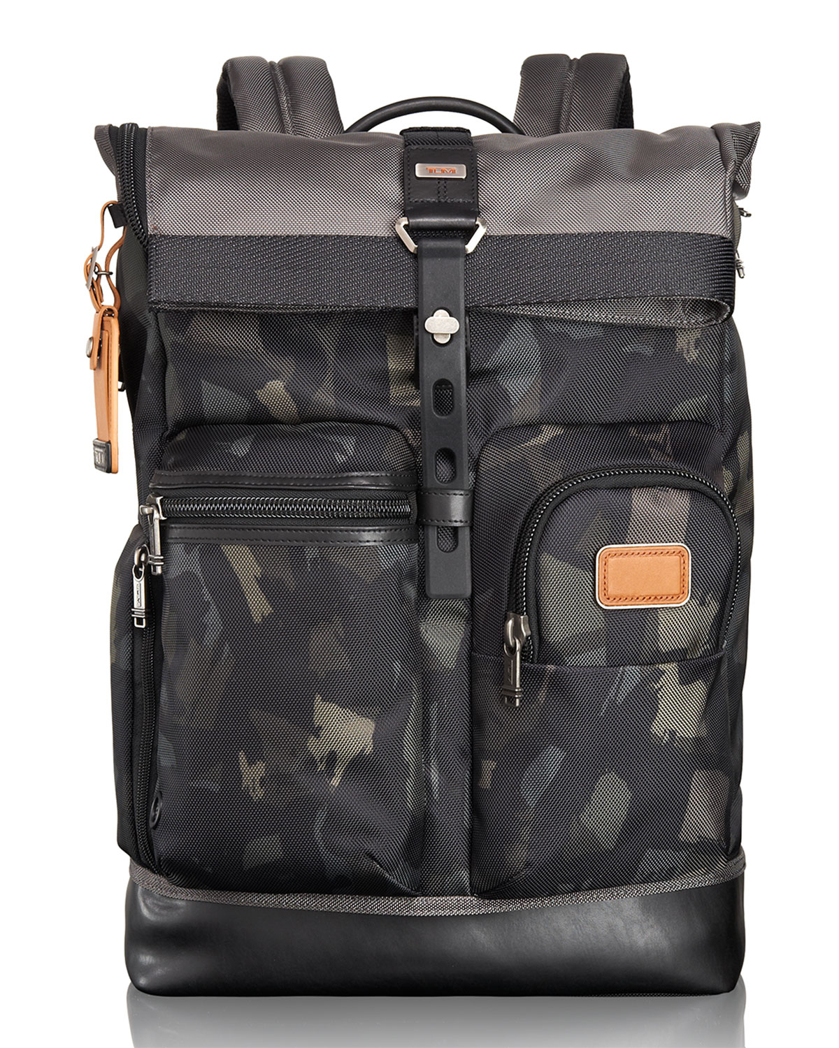 tumi earl grey backpack