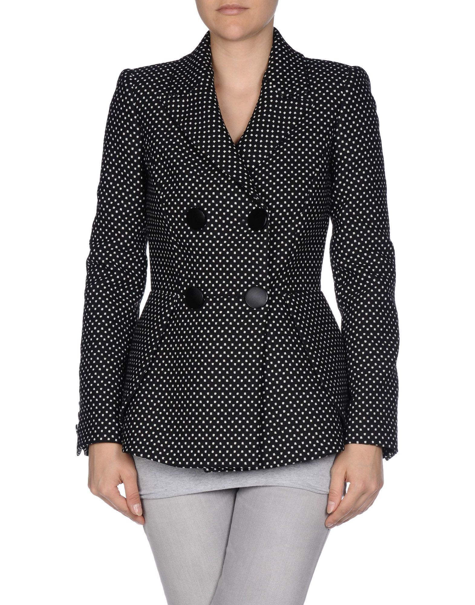 Lyst Emporio  armani  Blazer  in Black