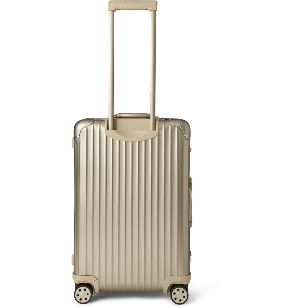 aluminum topas suitcase