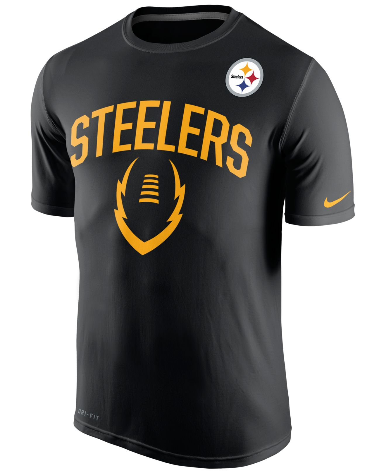Nike Men's Pittsburgh Steelers Legend Icon T-shirt in Black for Men | Lyst