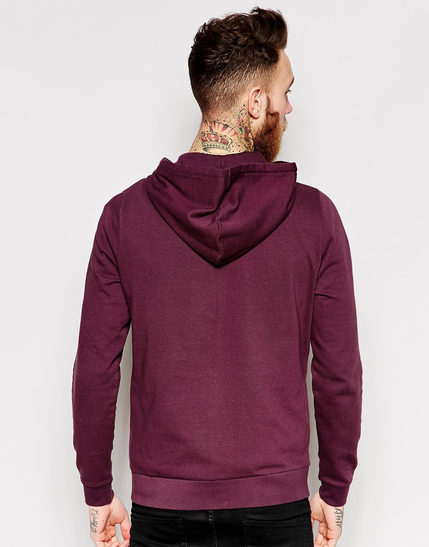 asos mens zip up hoodie