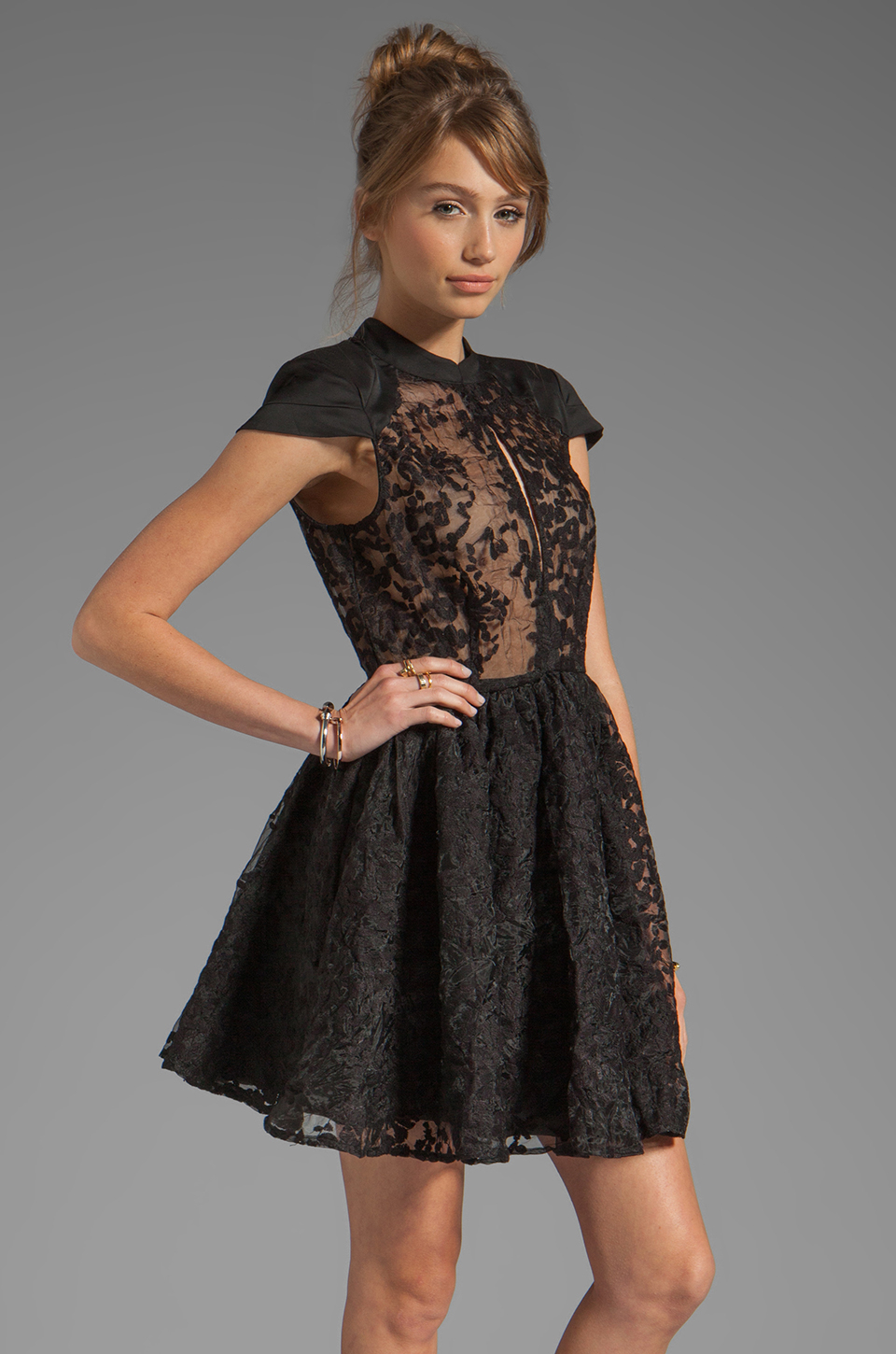 Lyst Cameo Say It Right Dress In Black Gallery