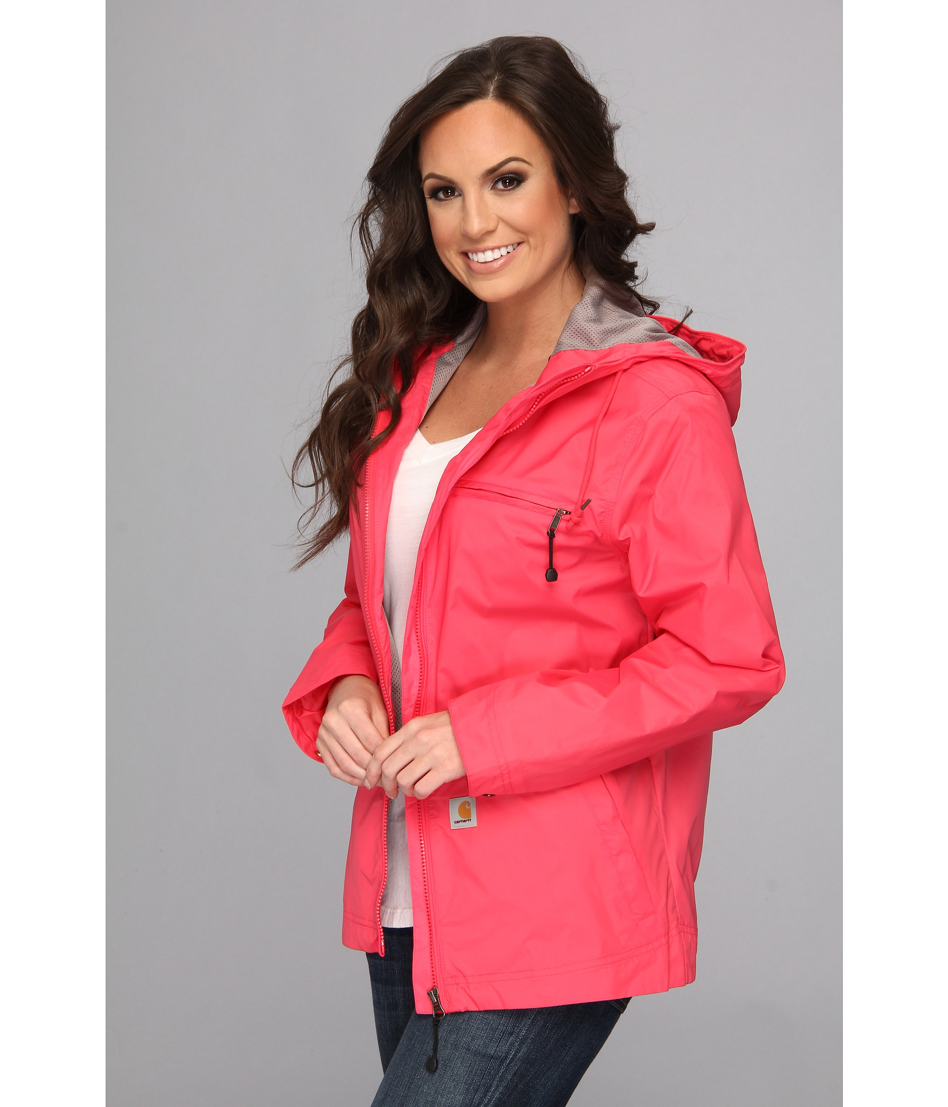 Carhartt Rockford Windbreaker in Pink | Lyst