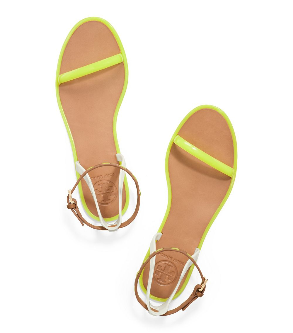 jelly leather shoes
