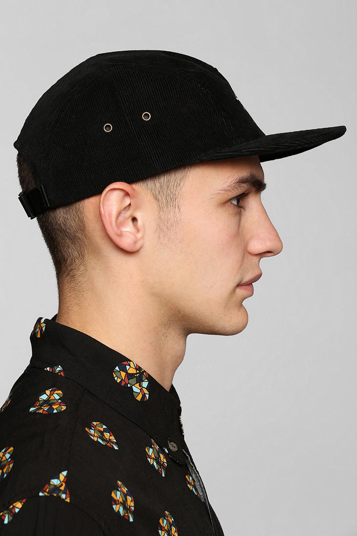 Lyst Stussy Sock Corduroy 5panel Hat In Black For Men