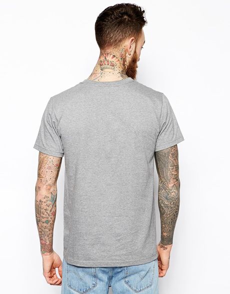 Patagonia Tshirt with Vintage Logo in Gray for Men (Grey) | Lyst