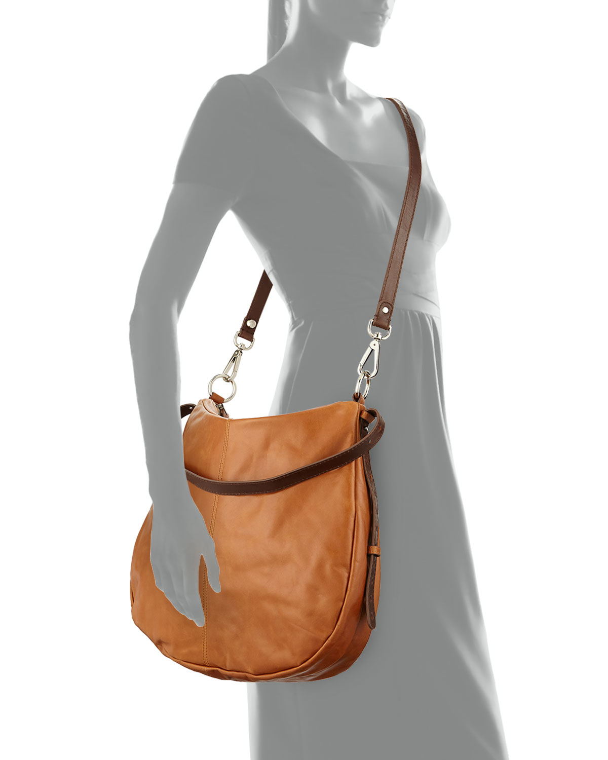 Lyst - Hobo Kinley Leather Crossbody Bag in Brown
