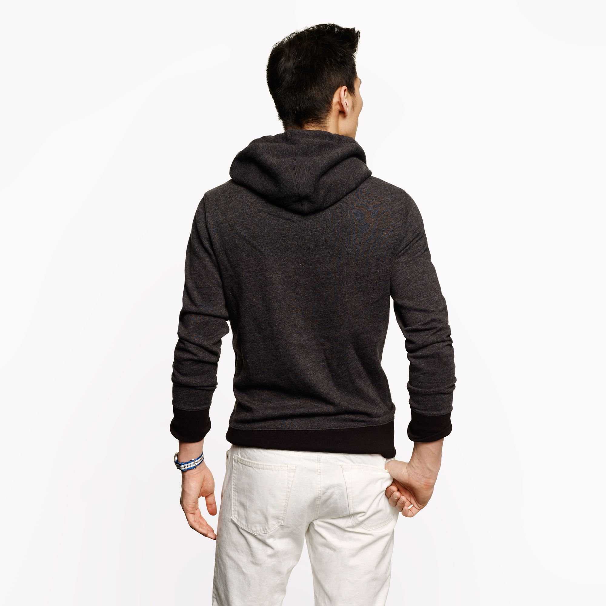 j crew black sweatshirt