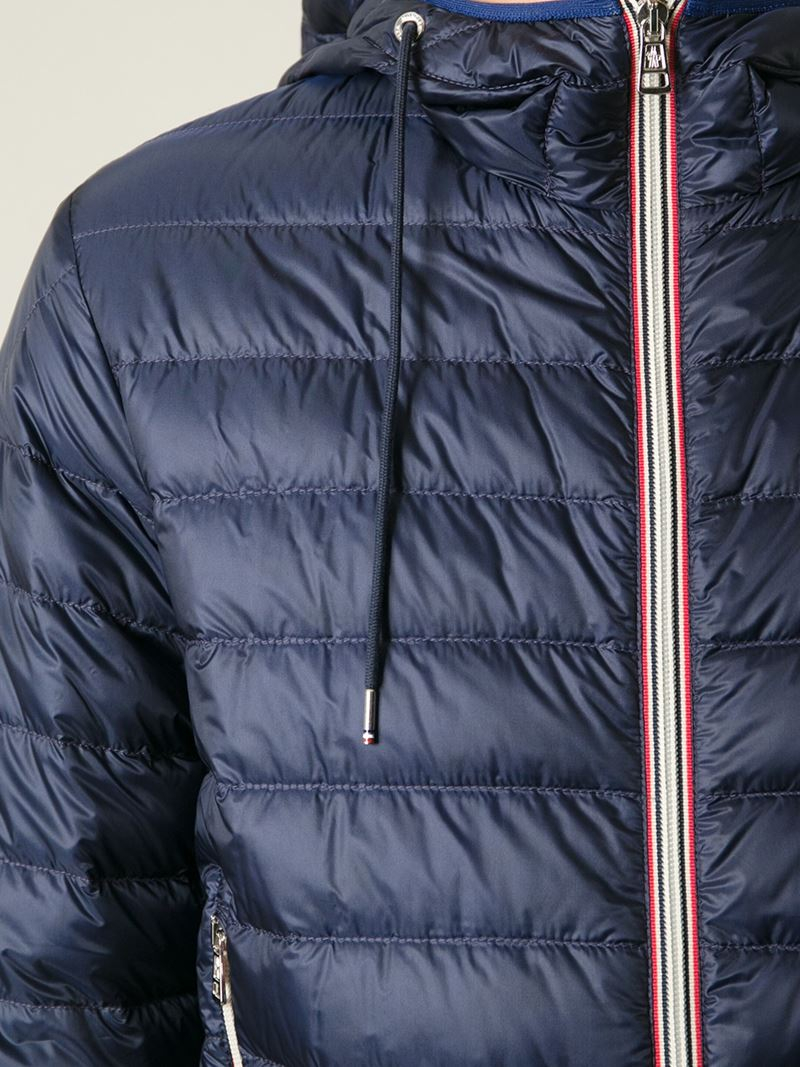 moncler hooded padded jacket