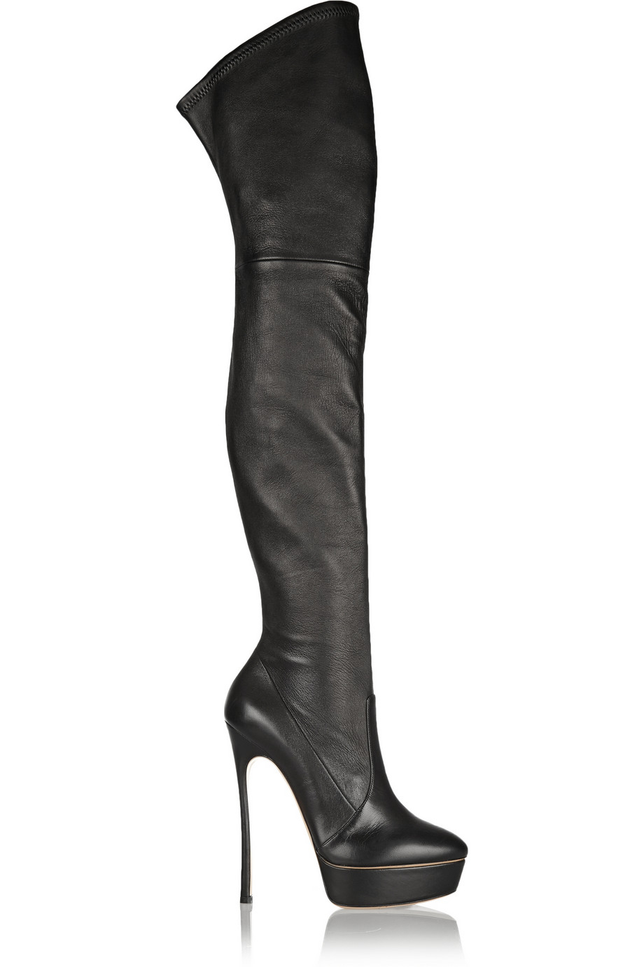 casadei over the knee platform boots