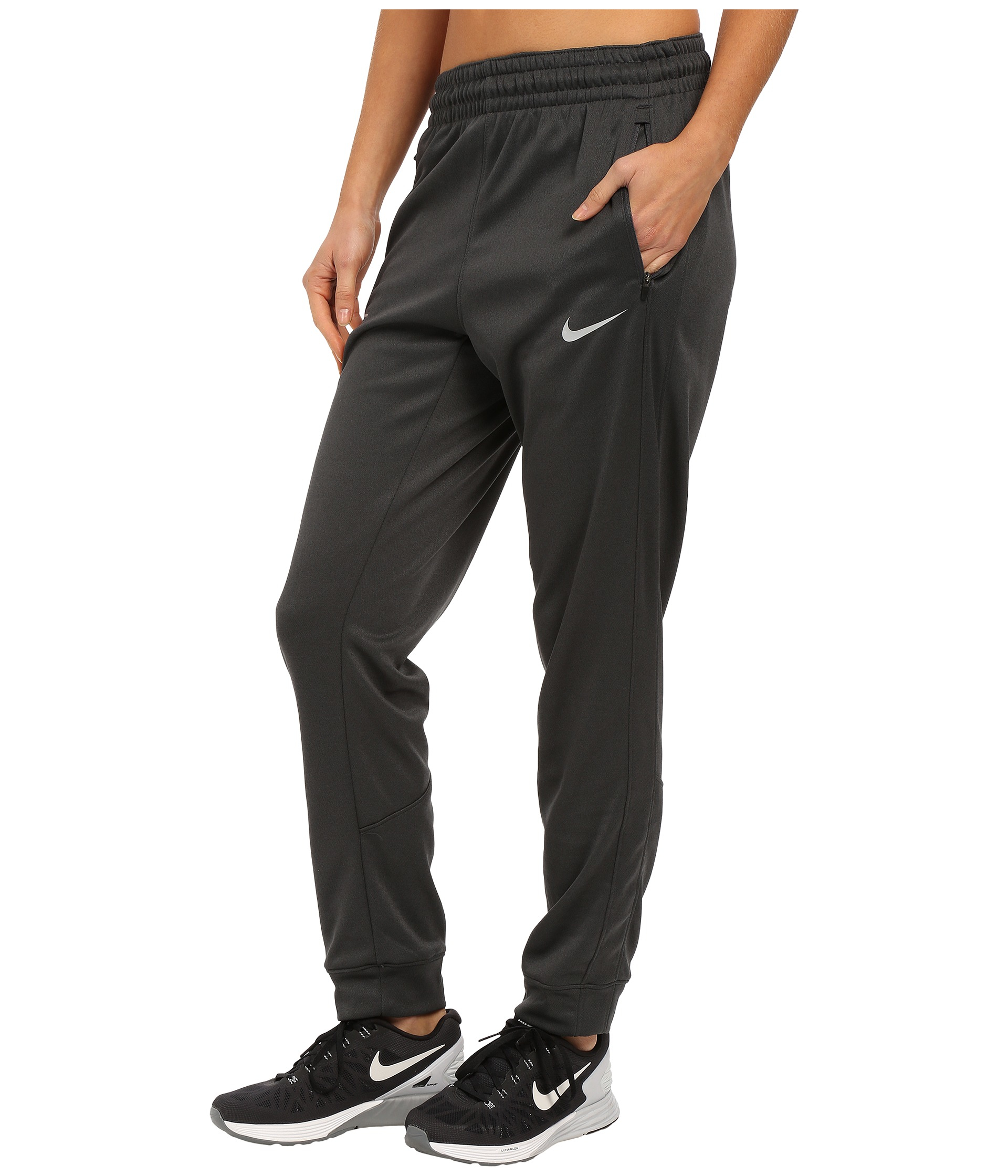 Nike Elite Cuff Pants in Gray for Men | Lyst