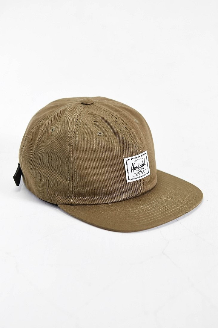 Lyst - Herschel Supply Co. Albert Strapback Hat in Natural for Men