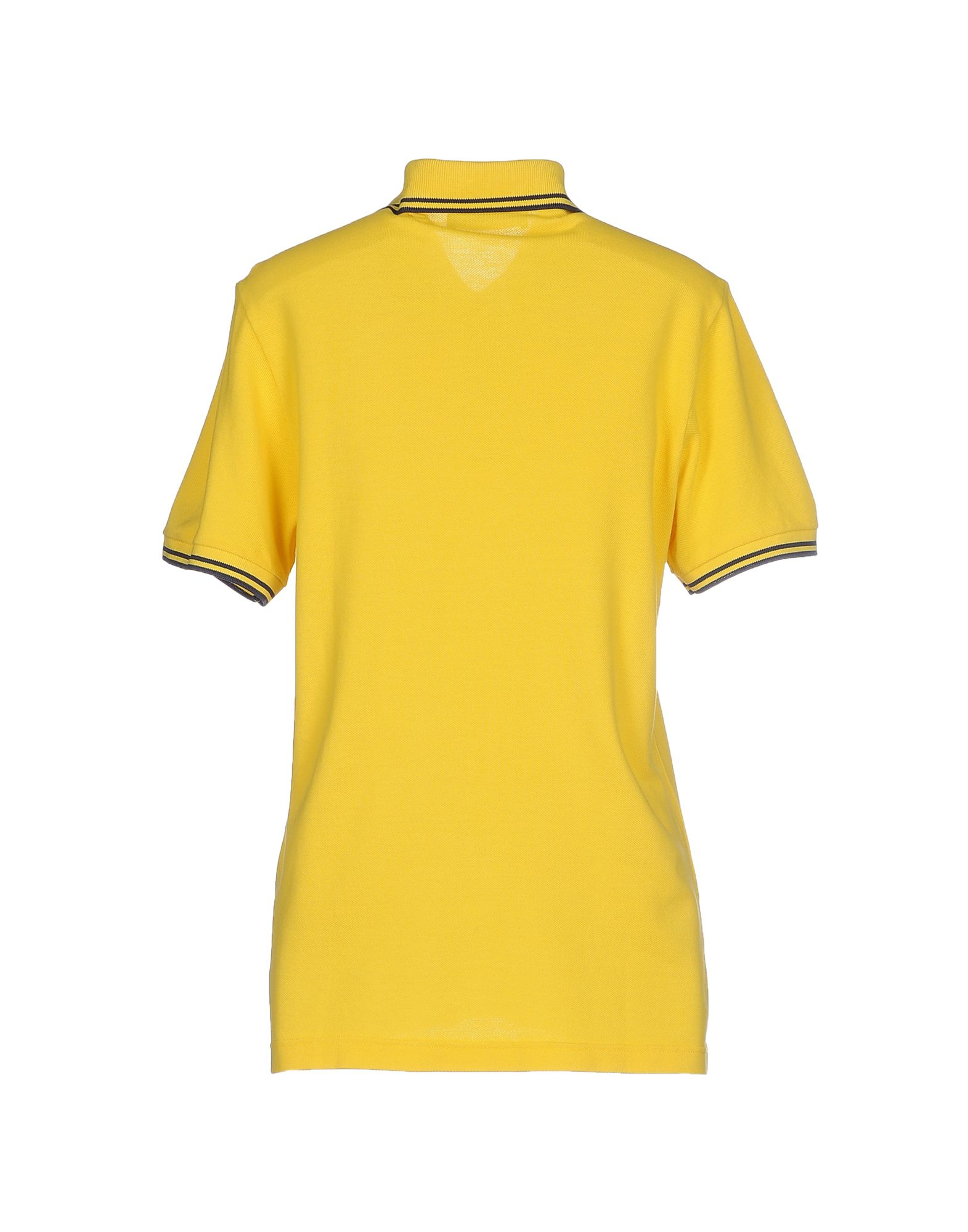 fred perry yellow polo shirt