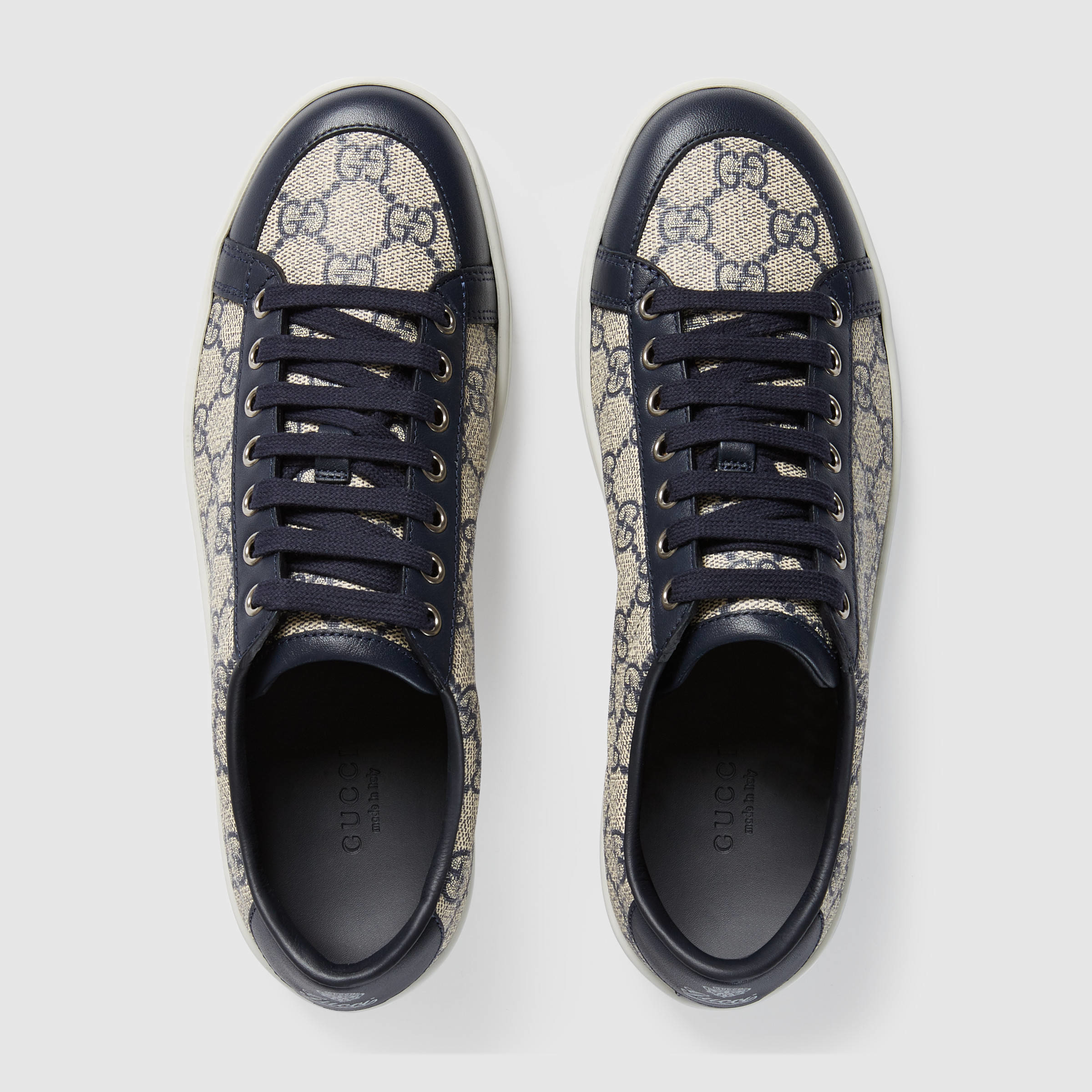 Lyst - Gucci Brooklyn GG Supreme Sneaker in Blue