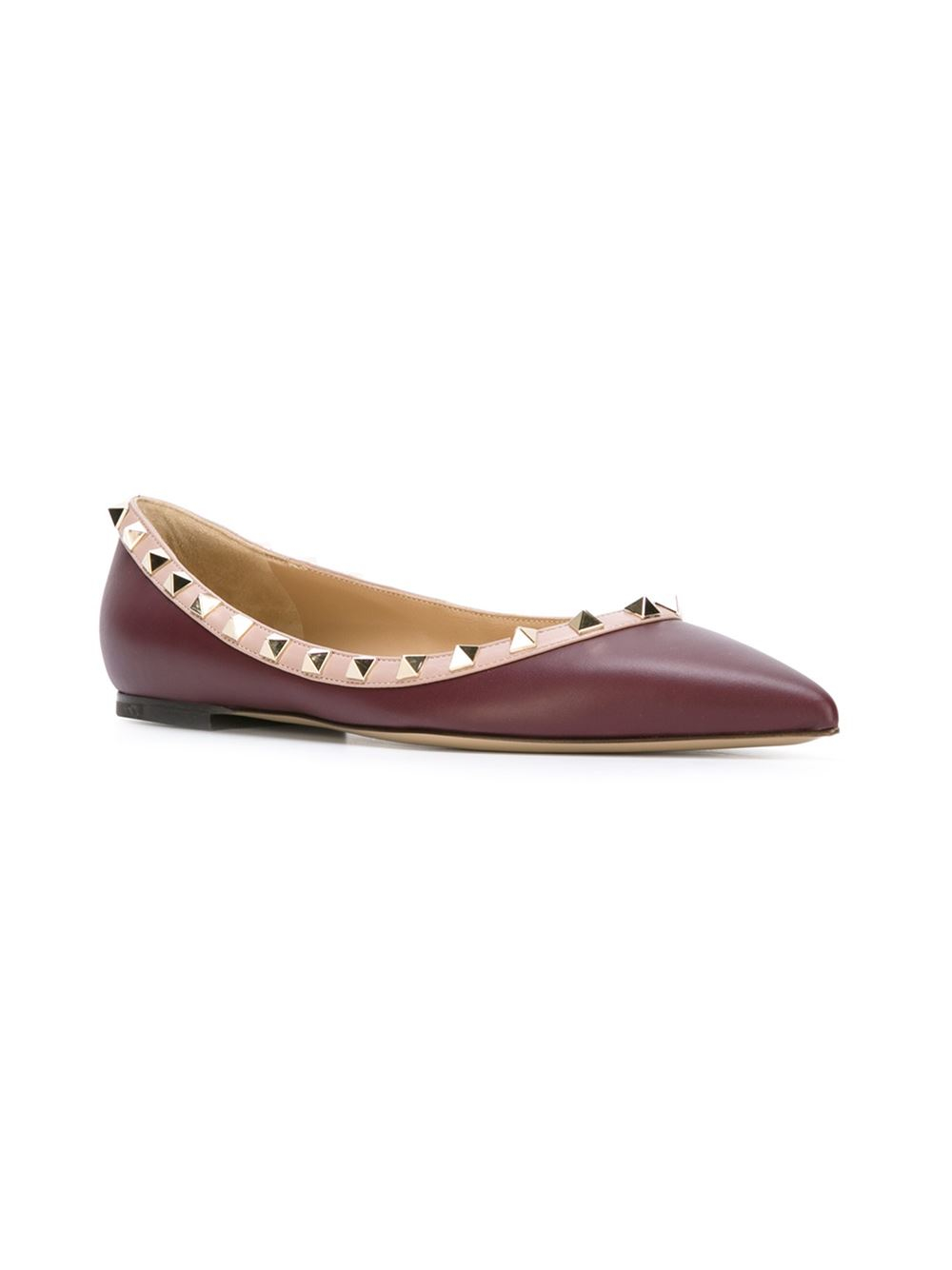 purple valentino shoes