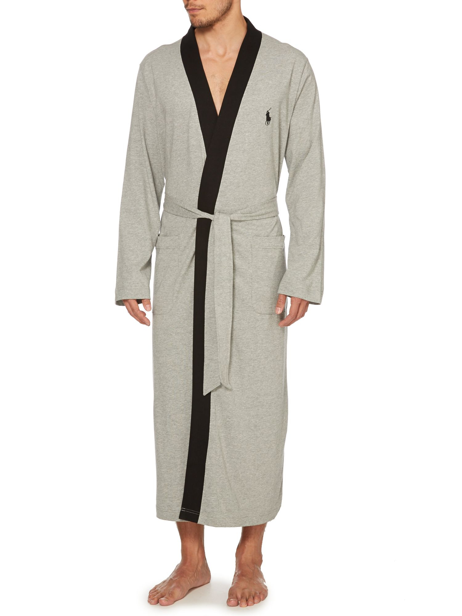Polo ralph lauren Kimono Robe in Gray for Men (Grey) | Lyst