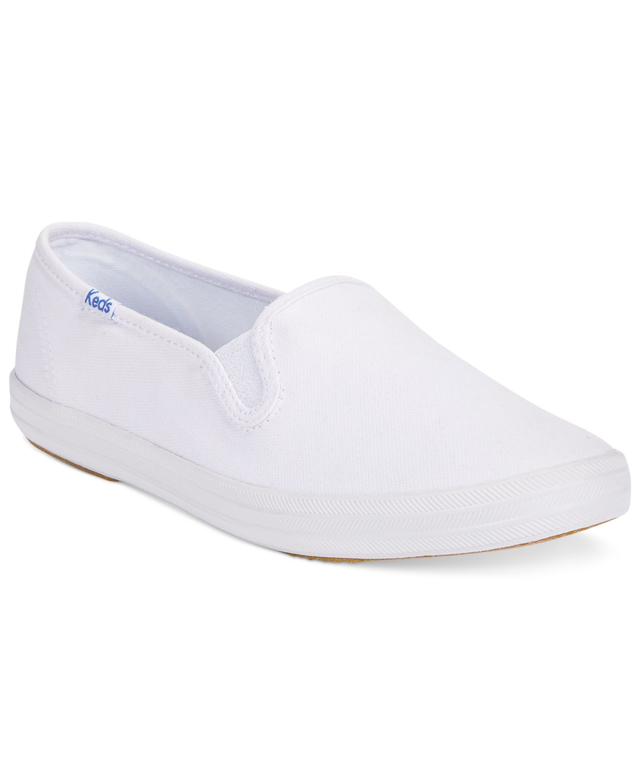 Keds Women's Champion Oxford Slip-on Sneakers in White | Lyst