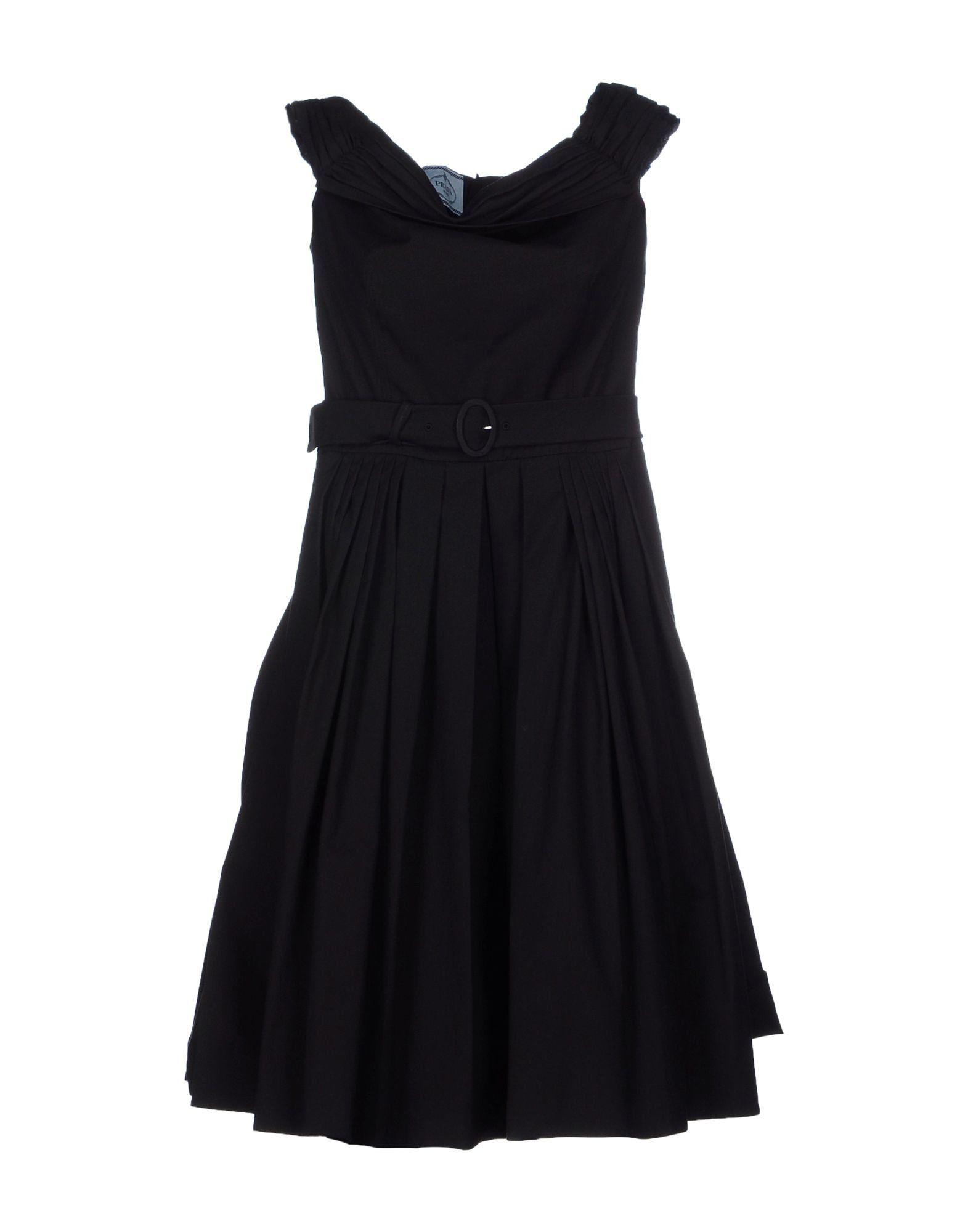 prada nylon dress black