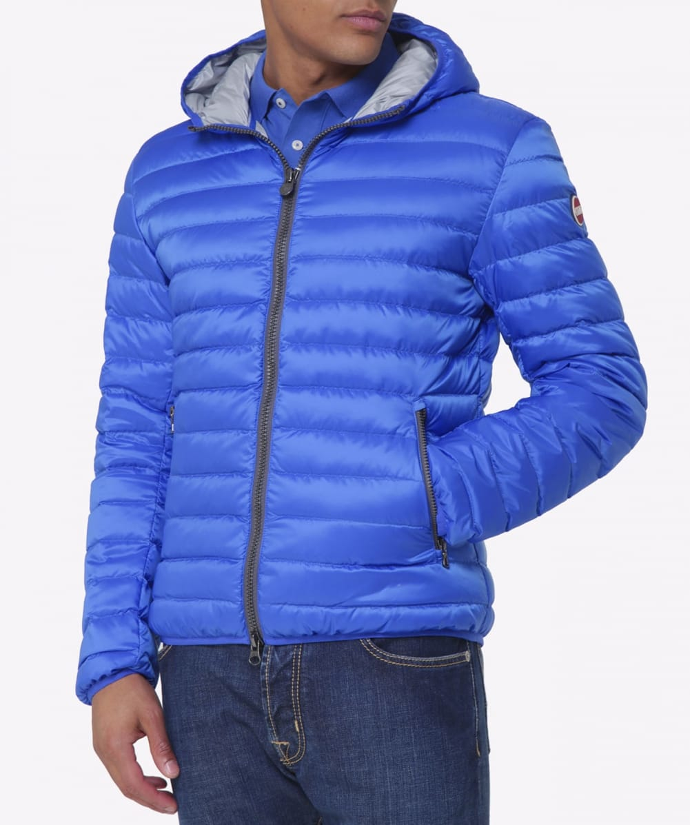 Download Lyst - Colmar Hooded Light Down Jacket in Brown for Men