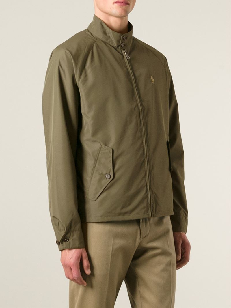 Download Lyst - Polo Ralph Lauren Harrington Jacket in Green for Men