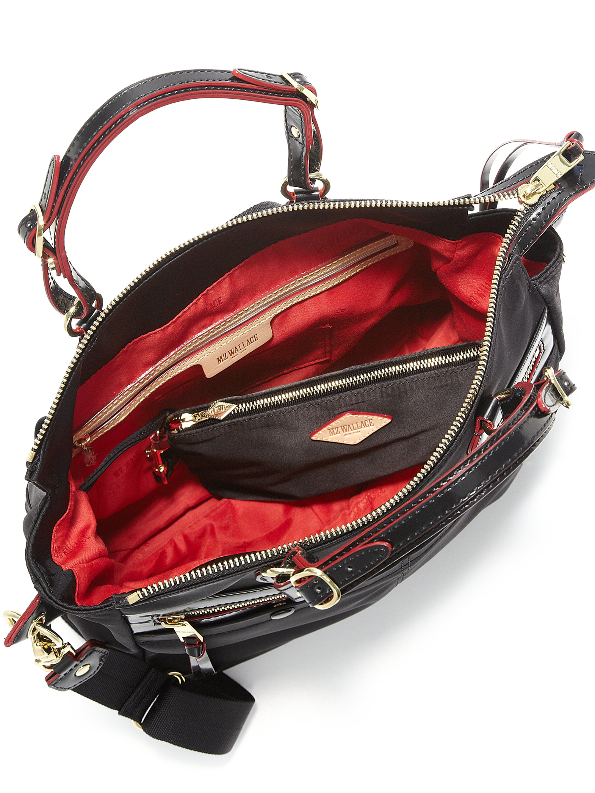 mz wallace nylon tote