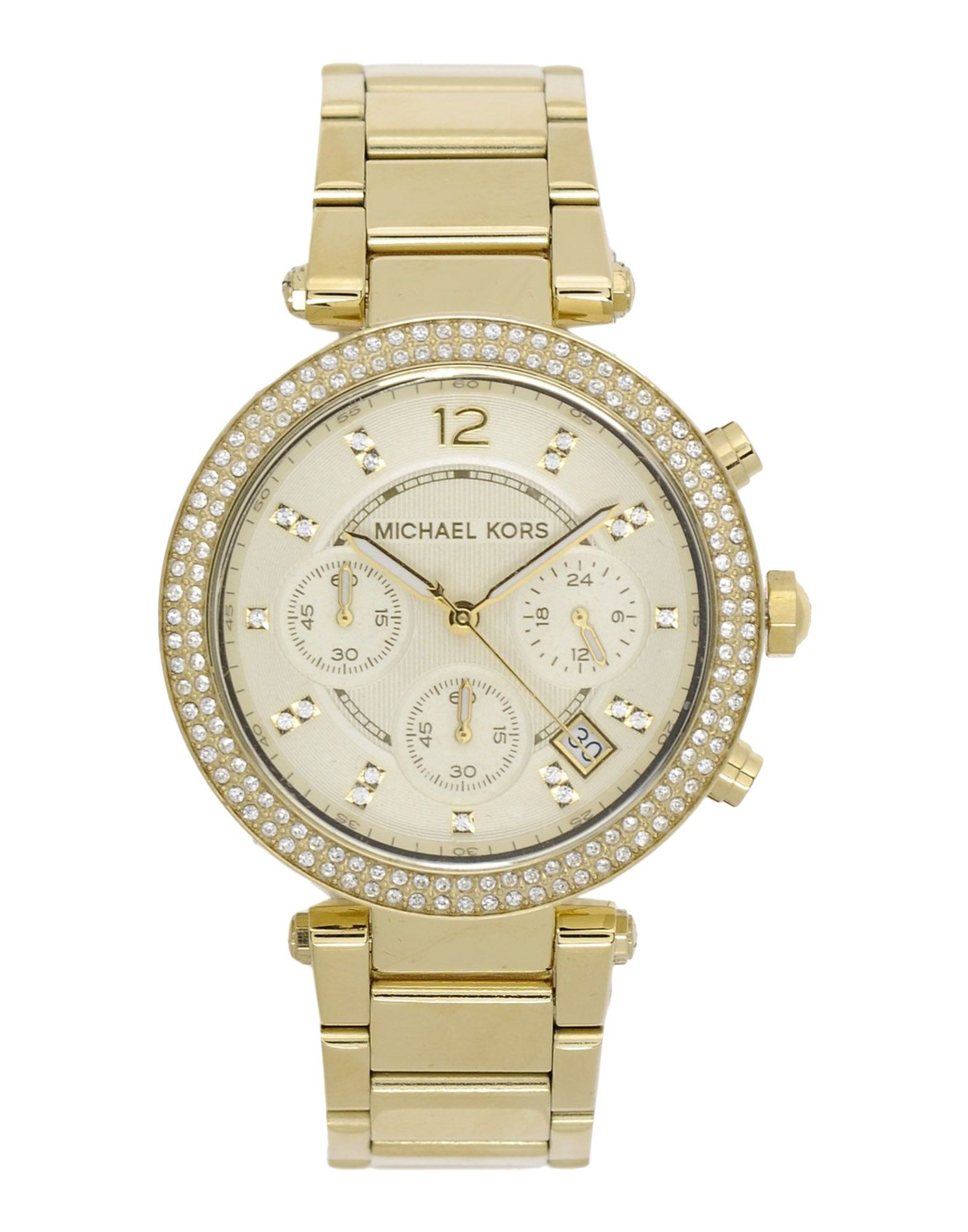 Michael kors Parker Gold-Toned Watch MK5354 in Metallic | Lyst