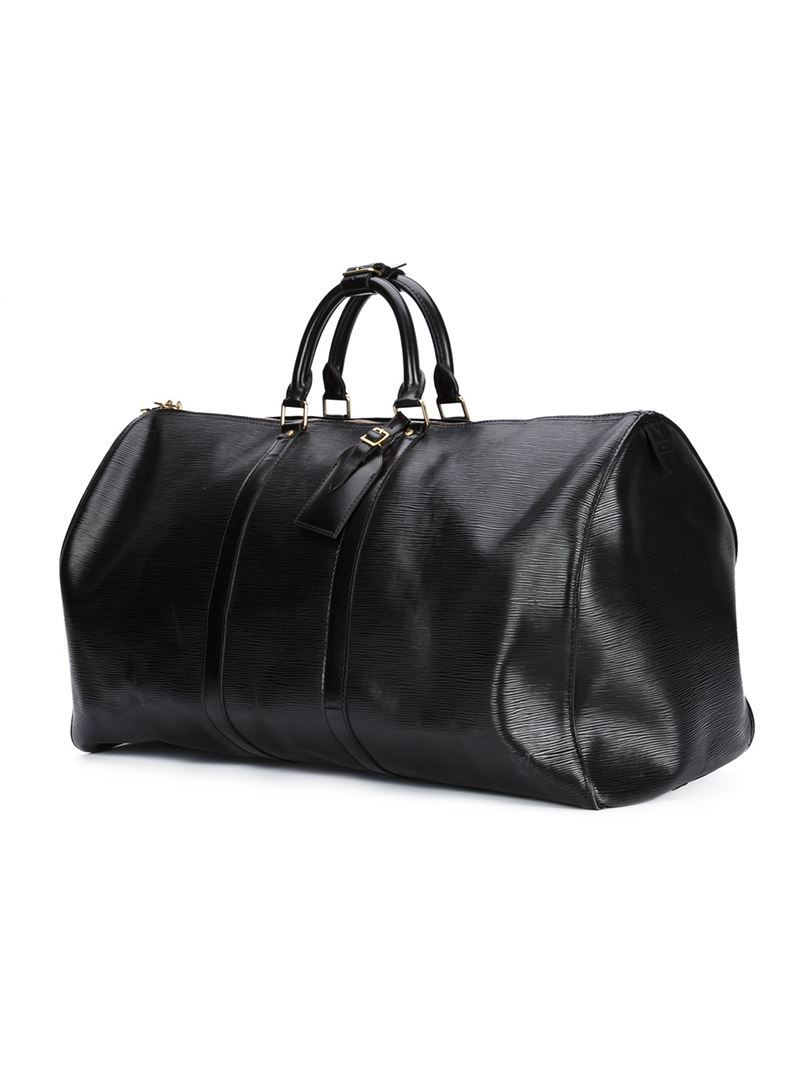 Lyst - Louis Vuitton Weekender Bag in Black
