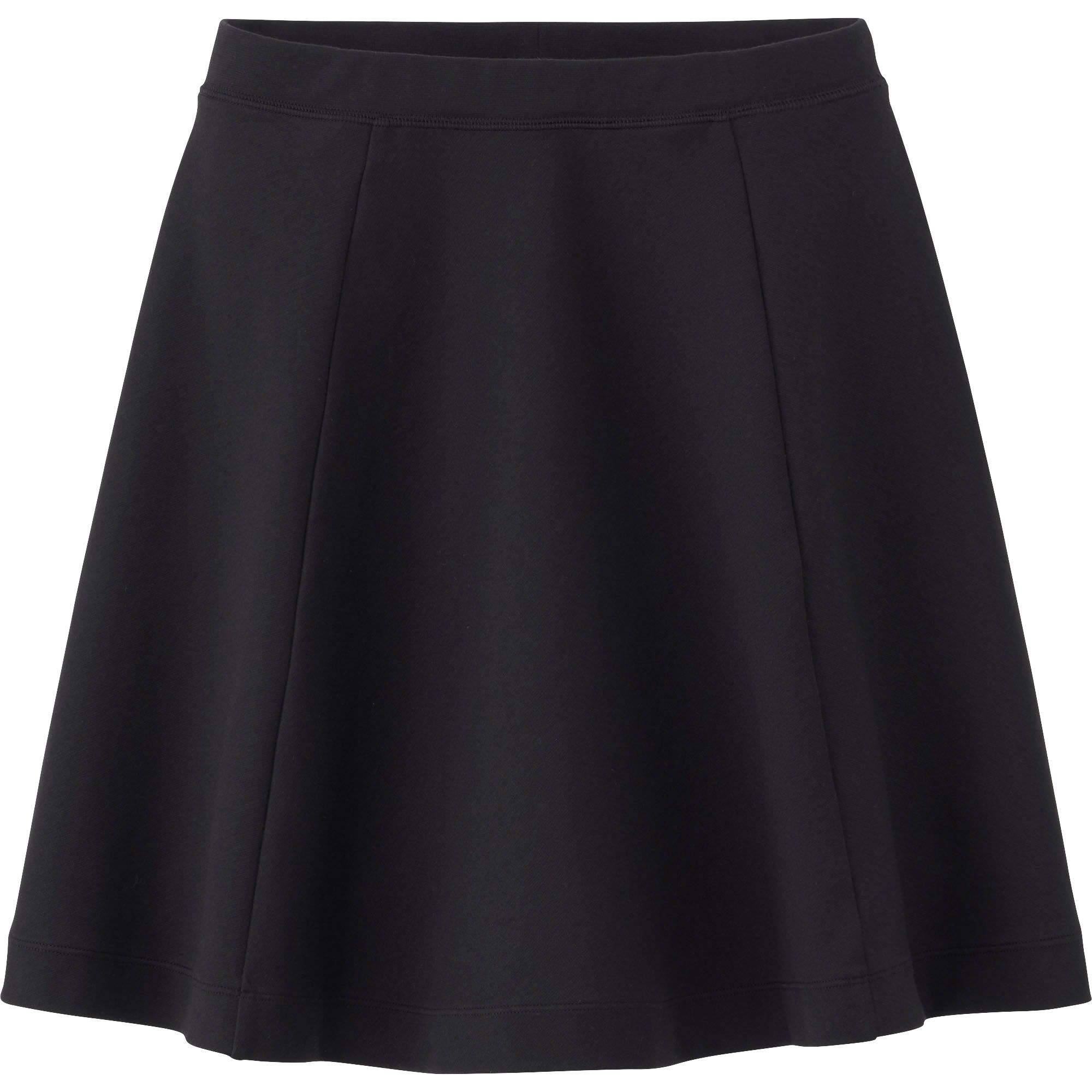 Uniqlo | Black Ponte Flare Skirt | Lyst