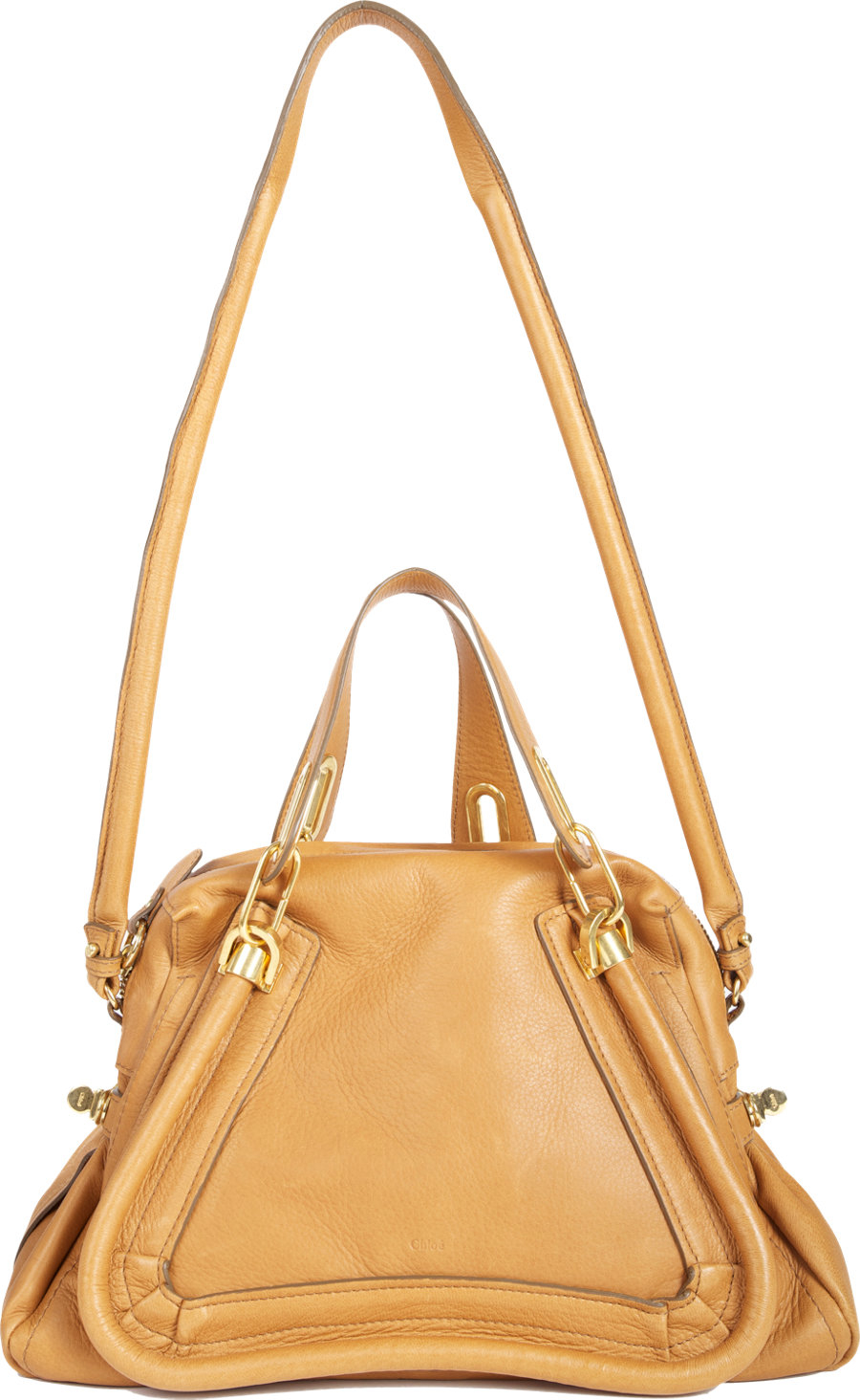 chloe python medium paraty satchel