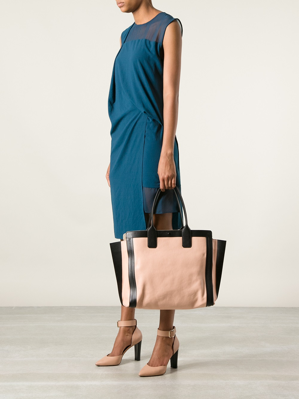 white chloe handbag - Chlo Alison Tote in Pink (pink \u0026amp; purple) | Lyst