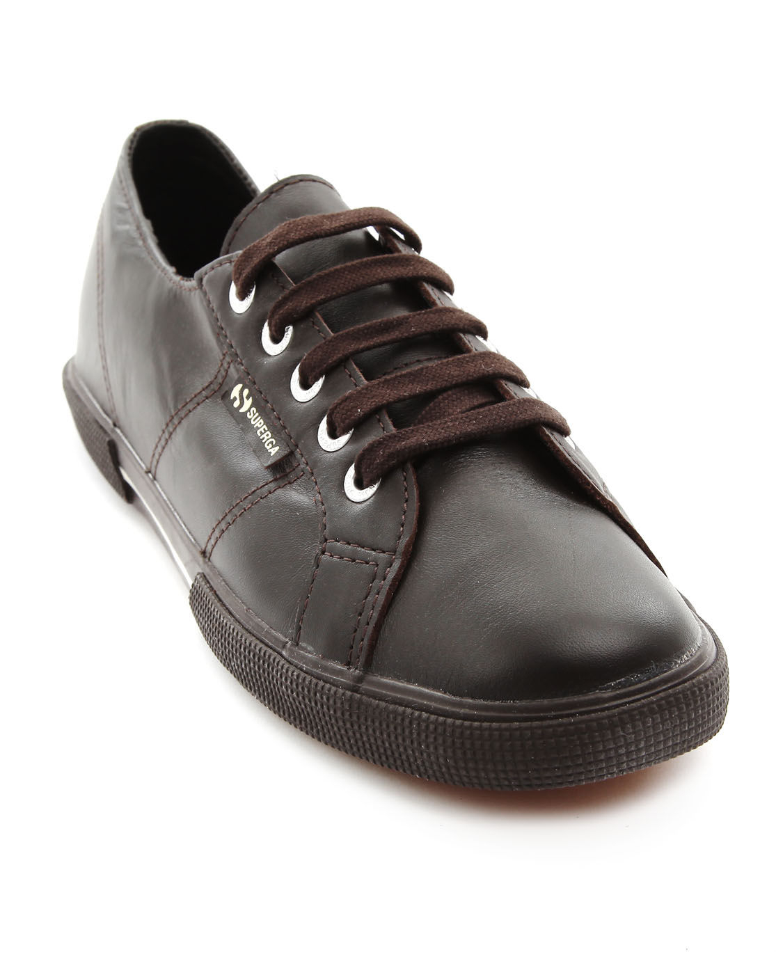 mens brown leather sneakers superga brown leather sneakers in brown for lyst mens brown leather sneakers superga brown leather sneakers in brown for lyst