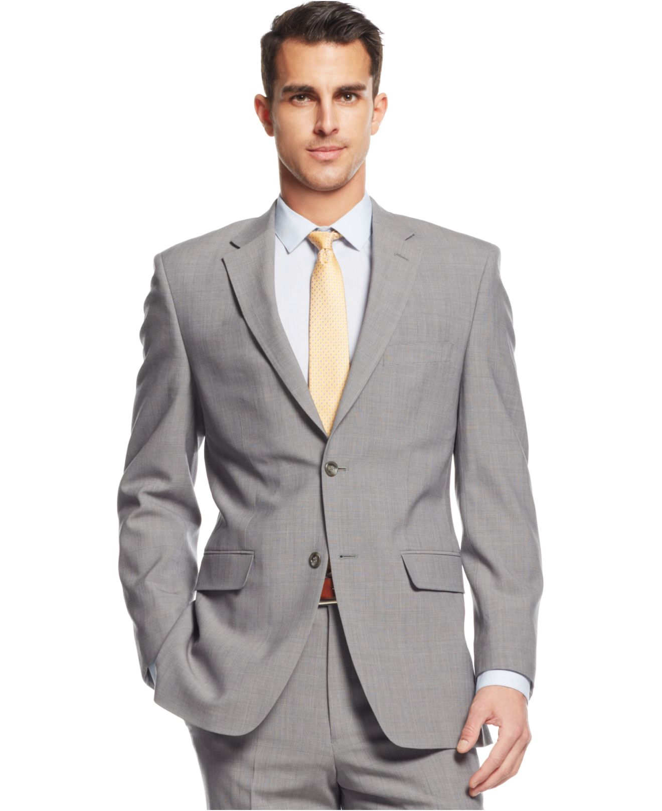 Men's Suits Jones New York : Jones New York Men's Size 42L 3 Button ...