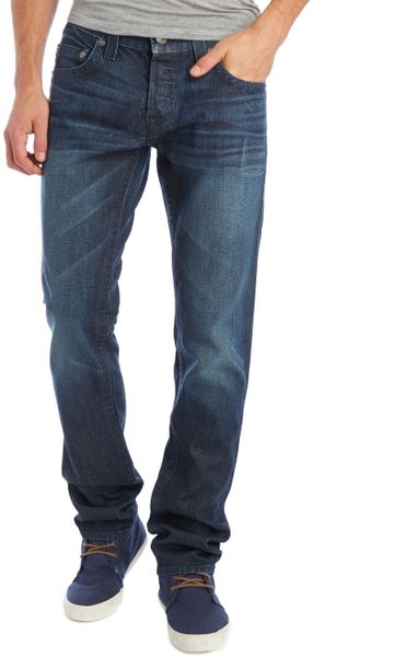 True Religion Rocco Slim Fit Rattlesnake Jean in Blue for Men (Denim ...