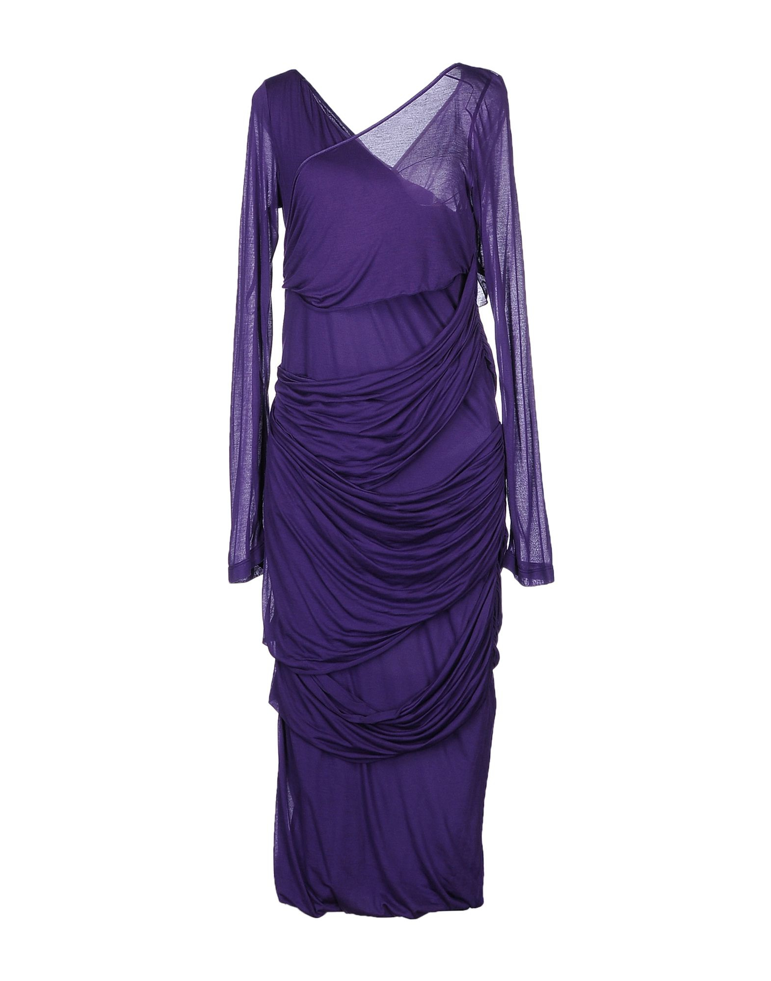 Lyst - Versace Jeans Knee-length Dress in Purple