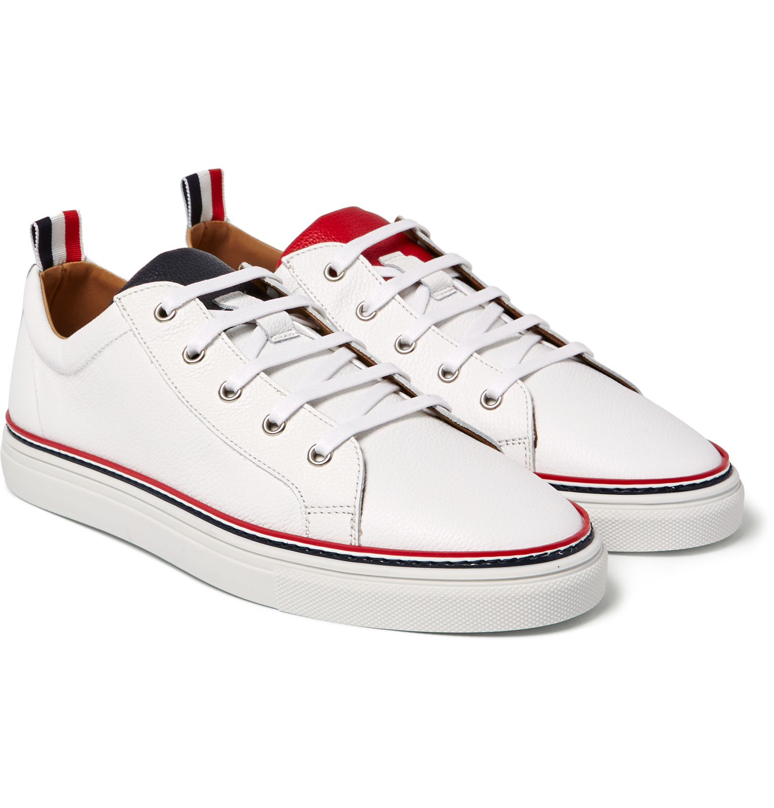 full grain leather sneakers