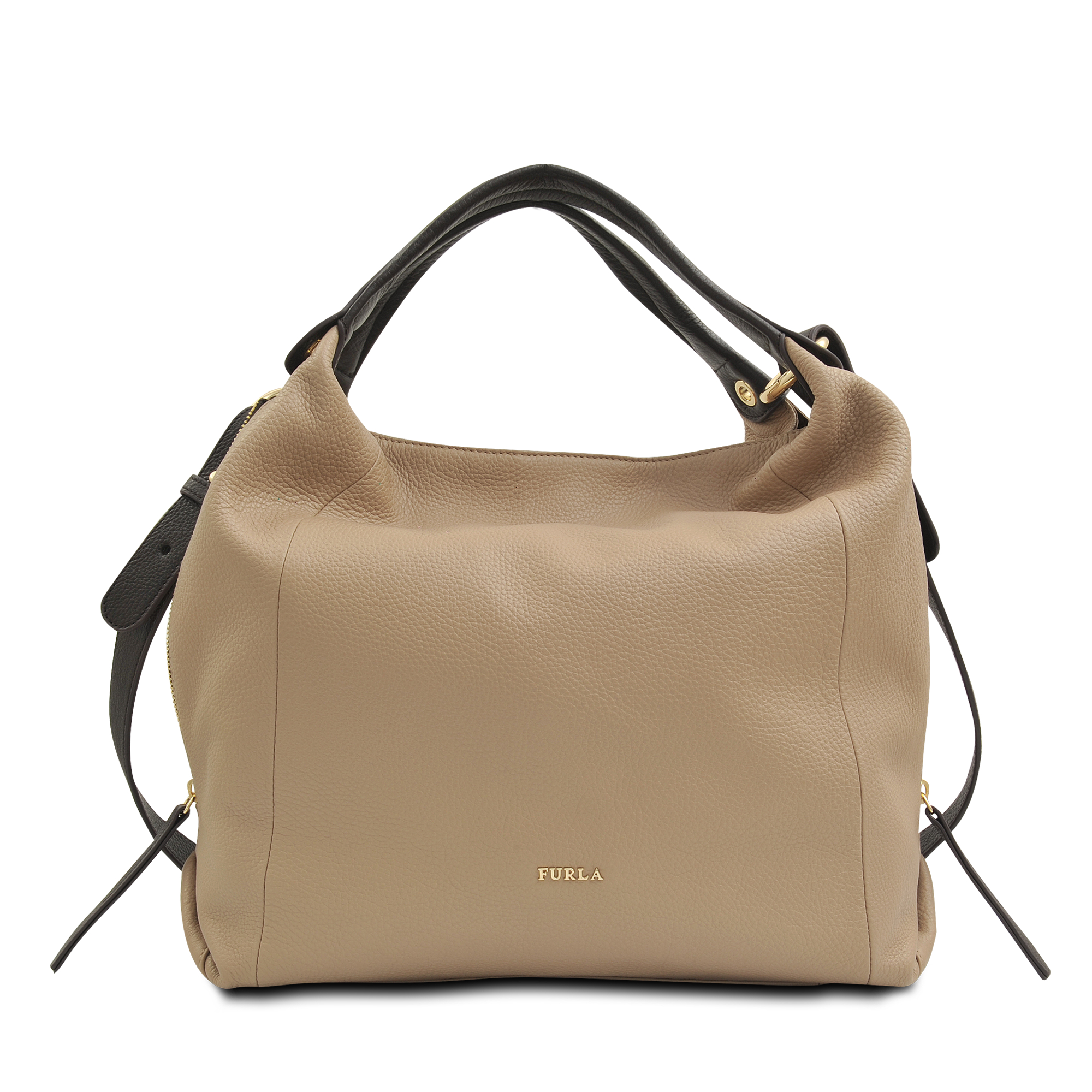 Furla Medium Elizabeth Hobo Bag in Brown (multicoloured) | Lyst